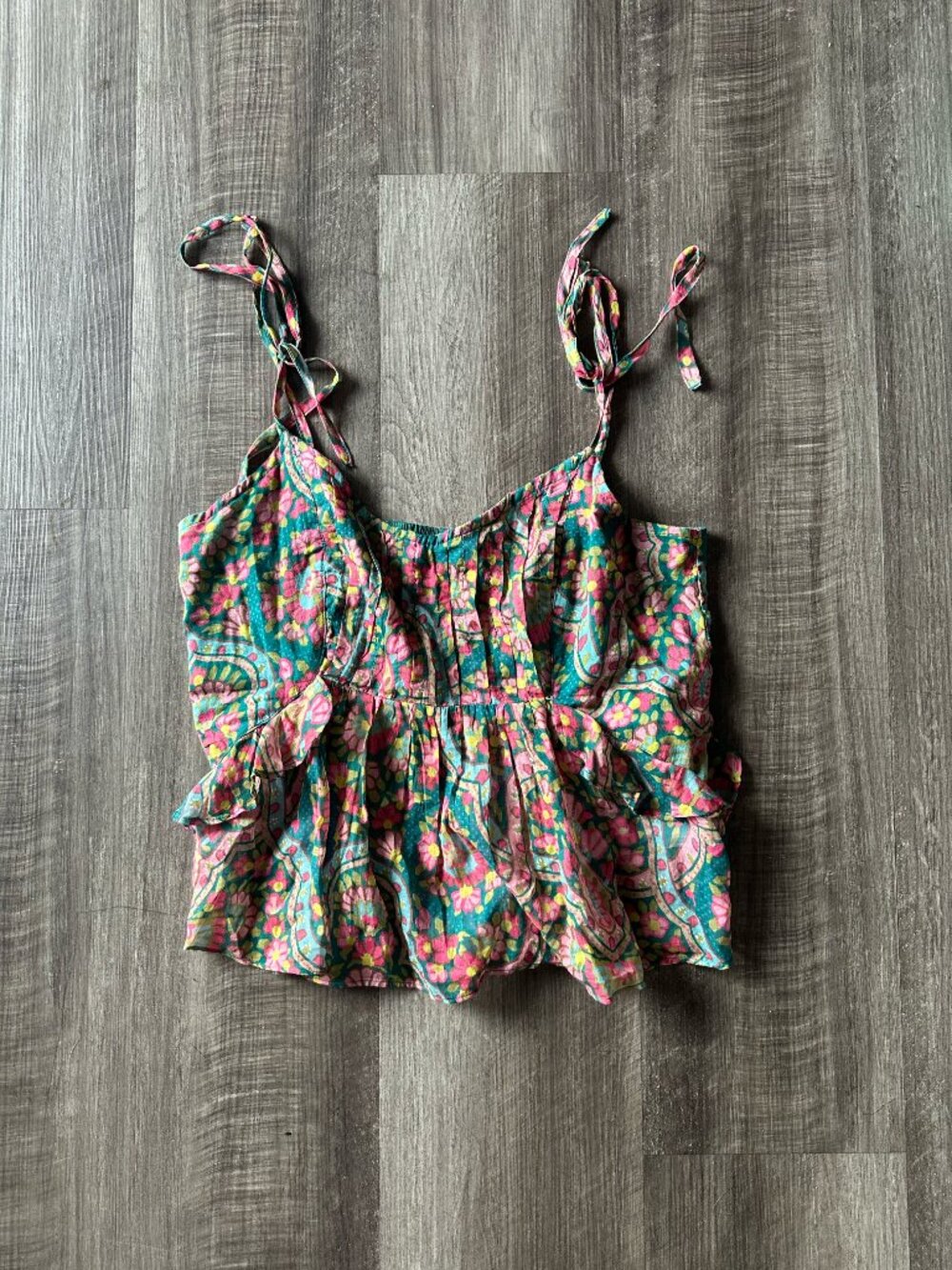 MOTHER The Roam Free Floral Camisole Size S - New NWOT